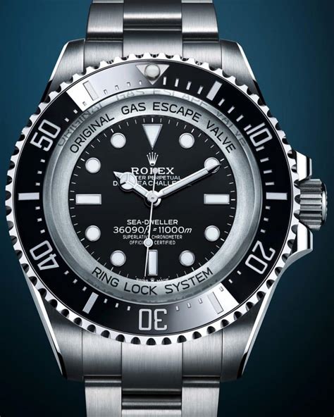 thickest rolex watch|Rolex deepsea challenge.